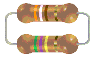390 ohm - 570K resistors